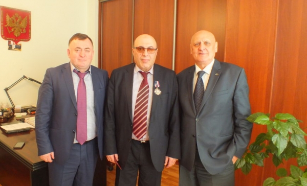 Магомед Шихабудинов удостоен Ордена «За заслуги в строительстве»