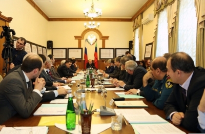 А.Шахбанов принял участие в заседании Совета Безопасности и Координационном совещании по обеспечению правопорядка в РД