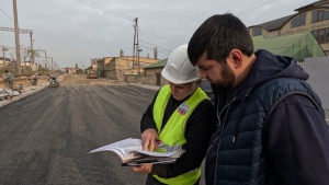 Контрольный комитет Гильдии проверил ход строительства дорог в Дербенте и в Уркарах