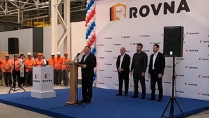 (Видео) Состоялось открытие завода строительных материалов ROVNA на инвестиционной площадке &laquo;Уйташ&raquo; в Каспийске