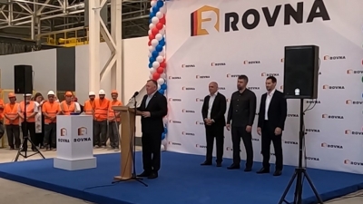 Состоялось открытие завода строительных материалов ROVNA на инвестиционной площадке &laquo;Уйташ&raquo; в Каспийске